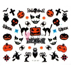 Stickere 3D pentru unghii cod YGA 141 Decor cu Halloween
